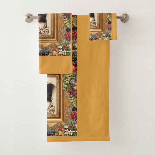 Collage vintage Retro avec dentelle et fleurs (En situation)