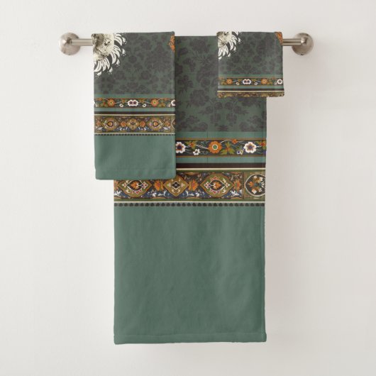 Collage vintage Retro avec dentelle et fleurs (En situation)