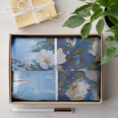 Collage Zeilboten Decoupage Tissuepapier (Geschenk)