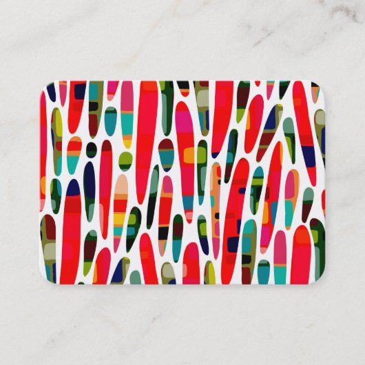 Collaged Color Splash 150222 Visitekaartje (Voorkant)