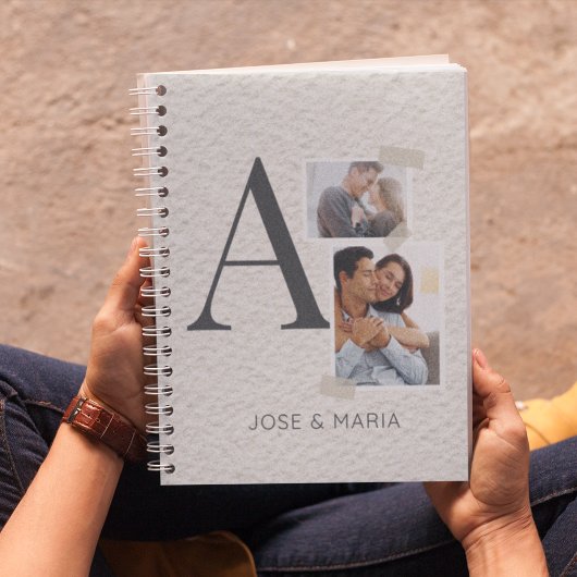 Collaged Initial Stories Notitieboek