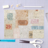 Collaged Tissue Paper Tissuepapier (Craft)