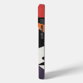 Collagepapier Zwarte Stippen Case-Mate iPhone Case (Achterkant / Links)