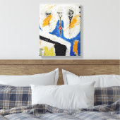 Collages Bruyants Artiest's Book Shrunken Head C Canvas Afdruk (Insitu (Slaapkamer))