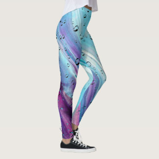 Collant bleu