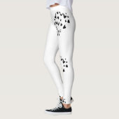 COLLANT COEURS ET RUBANS POUR FEMME (Gauche)