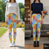 Collants à carreaux Color Pop