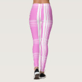 Collants à carreaux rose blanc (Dos)