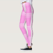 Collants à carreaux rose blanc (Gauche)
