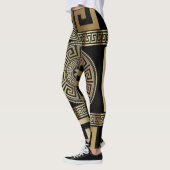 Collants à clé dorée grecque (Gauche)