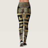 Collants à clé dorée grecque (Dos)