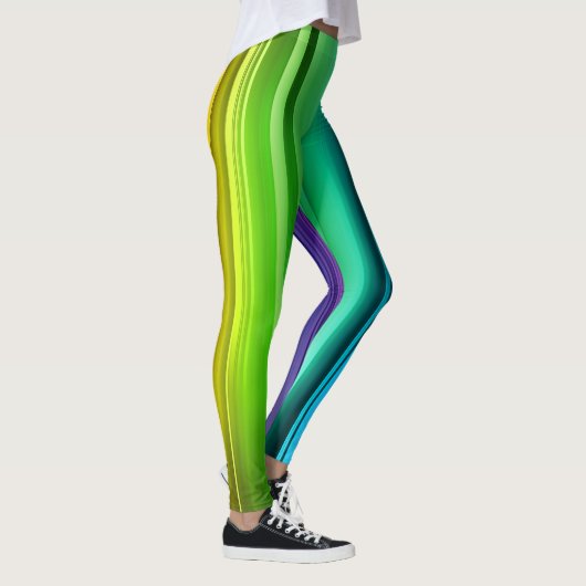 Collants à dégradé rayé (Droite)