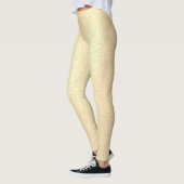 Collants à dentelle dorée Pantalon à impression de (Gauche)