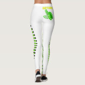 Collants à flux en spirale de la nature (Dos)