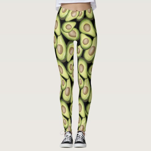 Collants à impression "Avocat" (Devant)