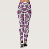 Collants à motif batik papillon violet (Dos)