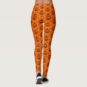 Collants à motif citrouille pour l'automne (Dos)