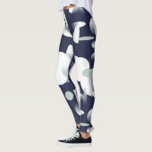 Collants à motif d'art abstrait futuriste (Gauche)