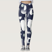 Collants à motif d'art abstrait futuriste (Devant)
