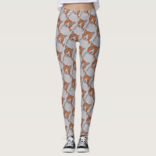 collants à motif de chat (Devant)