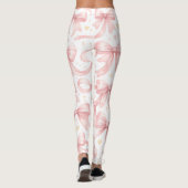 Collants à motif de nœud rose (Dos)