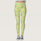 Collants à motif été citron (Devant)