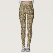 Collants à motif géométrique (Devant)