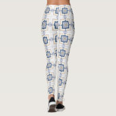 Collants à motif géométrique (Dos)