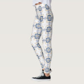 Collants à motif géométrique (Gauche)