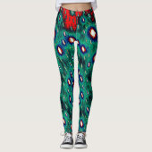 Collants à motif organique coloré (Devant)