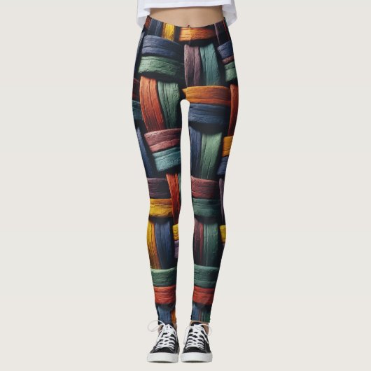 Collants à motif tissé (Devant)