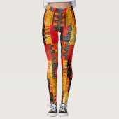 Collants à motif tribal africain (Devant)