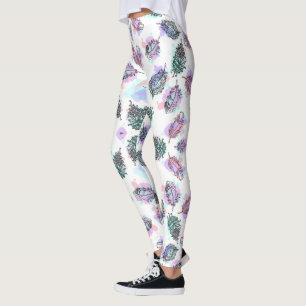 Collants à motif vibrant