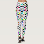 Collants à motifs de nuages colorés mignons (Dos)