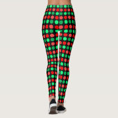 Collants à points de Noël tendance (Dos)