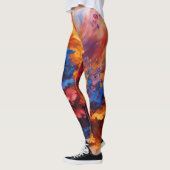 Collants Abstrait à Taches d'Aquarelle (Gauche)