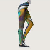 Collants abstraits 3 couleurs indécis (Droite)