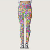Collants Abstraits Colorés (Devant)
