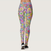 Collants Abstraits Colorés (Dos)