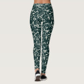 Collants Abstraits Vert Émeraude (Dos)