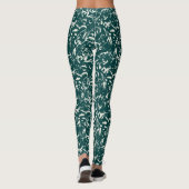 Collants Abstraits Vert Émeraude (Dos)