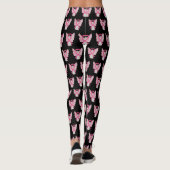 Collants Angel Ruban de Sensibilisation Rose Cance (Dos)