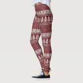 Collants Arbre Blanc et Flocon de Neige (Gauche)
