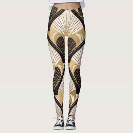 Collants Art Déco Glamour (Devant)