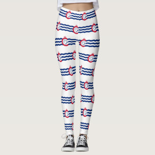 Collants avec le drapeau de Cincinnati, Ohio