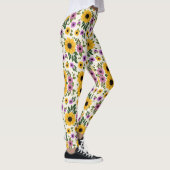 Collants avec un motif floral vibrant (Droite)