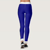 Collants blanc marine (Dos)