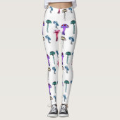 Collants blancs champignon magique (Devant)