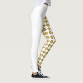 Collants blancs Gilded Illusion (Droite)