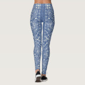 Collants bleu Jane simple à mouchoir (Dos)